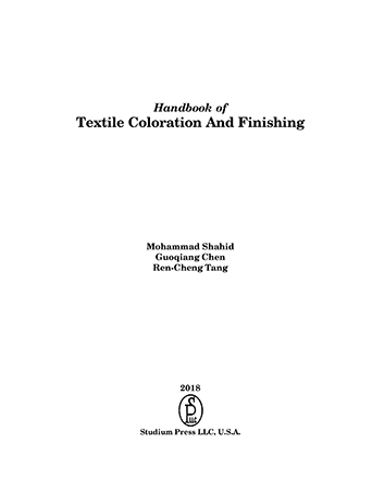 Textile Coloration And Finishing - Book Chapter