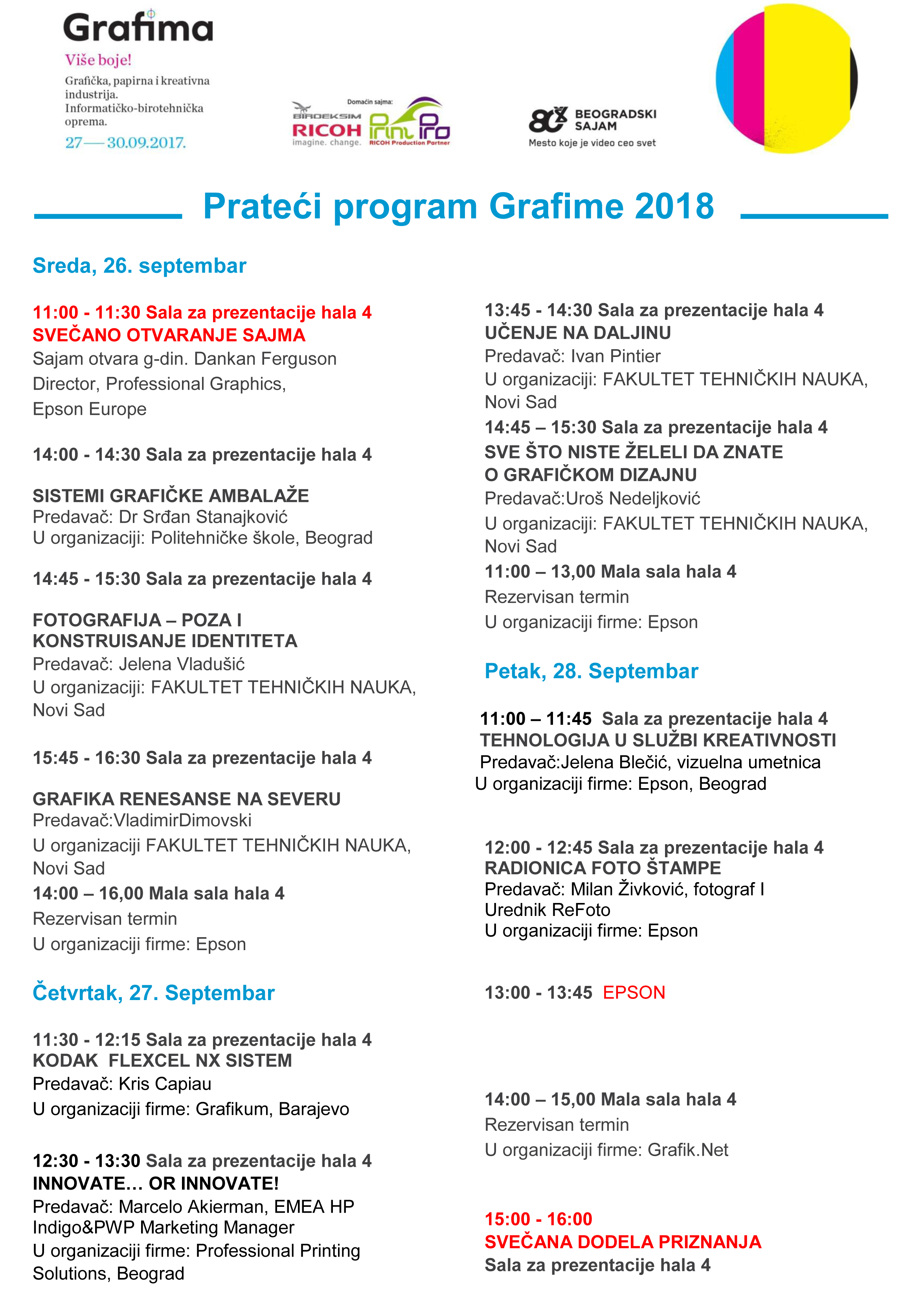 Program GRAFIME